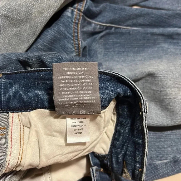 TORRID BOYFRIEND STRAIGHT JEAN VINTAGE STRETCH MEDIUM WASH Mid-rise Sz 16R - Picture 11 of 11